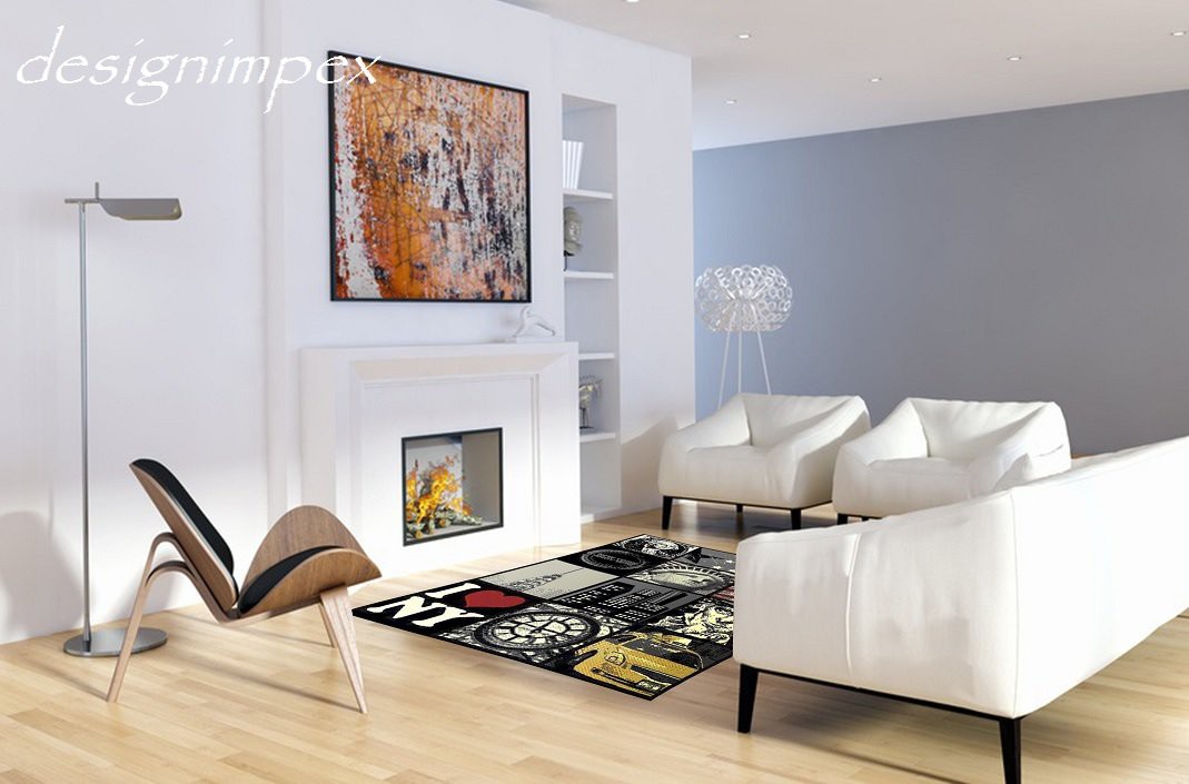 Trend Teppich NEW YORK 140 x 200 cm CM4 NEU Teppich Trend Teppich NEW YORK 140 x 200 cm CM4 NEU Teppich